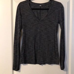 Heathered Grey Long sleeve